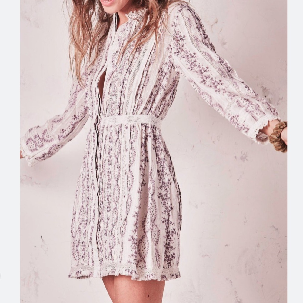 LOVESHACKFANCY Cindy mini dress